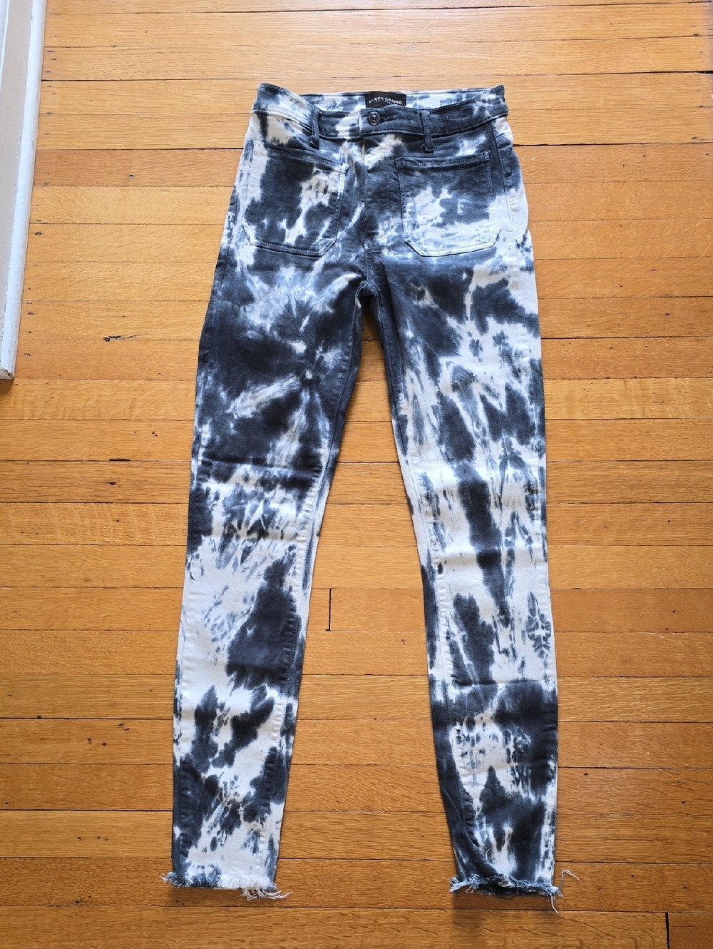 Black Orchid, Tie Dye Skinny Jeans, Midnight Blue, EUC, W's 26